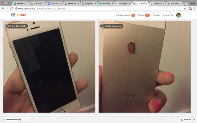 Trading an iphone 5S unlocked to Fido (or Virgin Mobile) for ... photo 1
