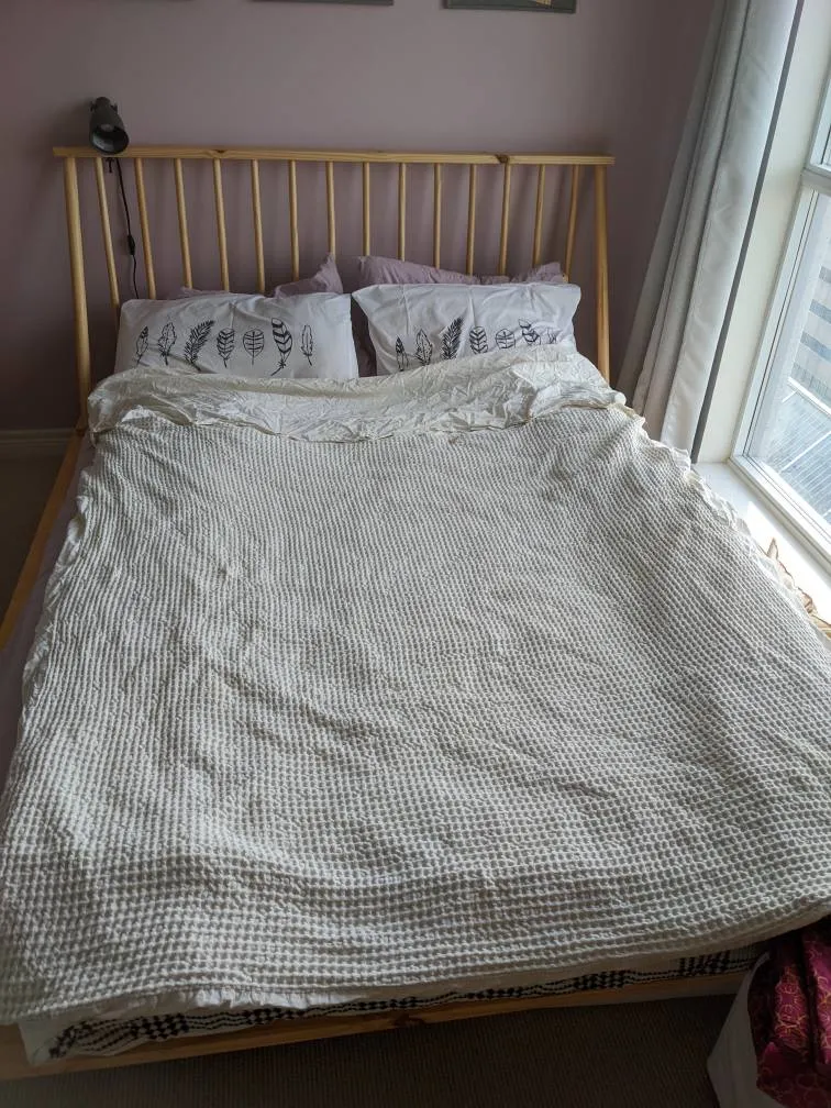 Waffle Knit Duvet Cover photo 1