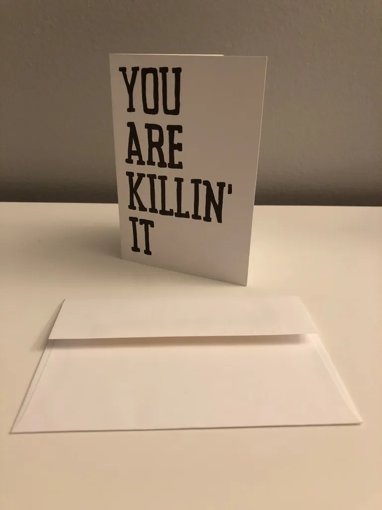 2 Blank Greeting Cards + Envelopes photo 1