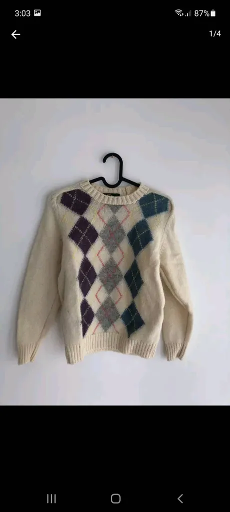 Wool Knit Sweater photo 1