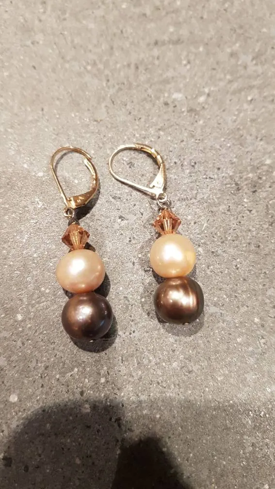 Real Pearls Earrings photo 1