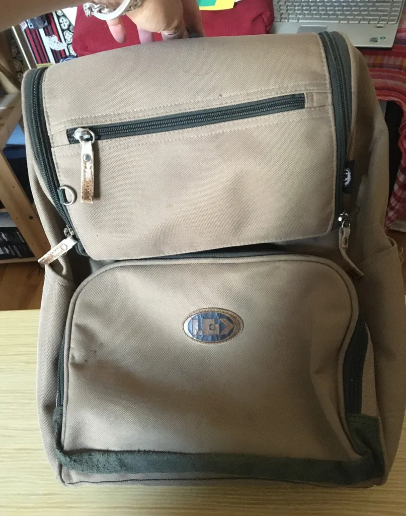 Kaki / Beige Louis Garneau Backpack photo 1