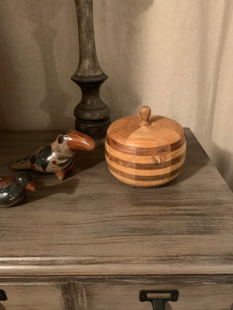 Wood Turn Trinket Box photo 1