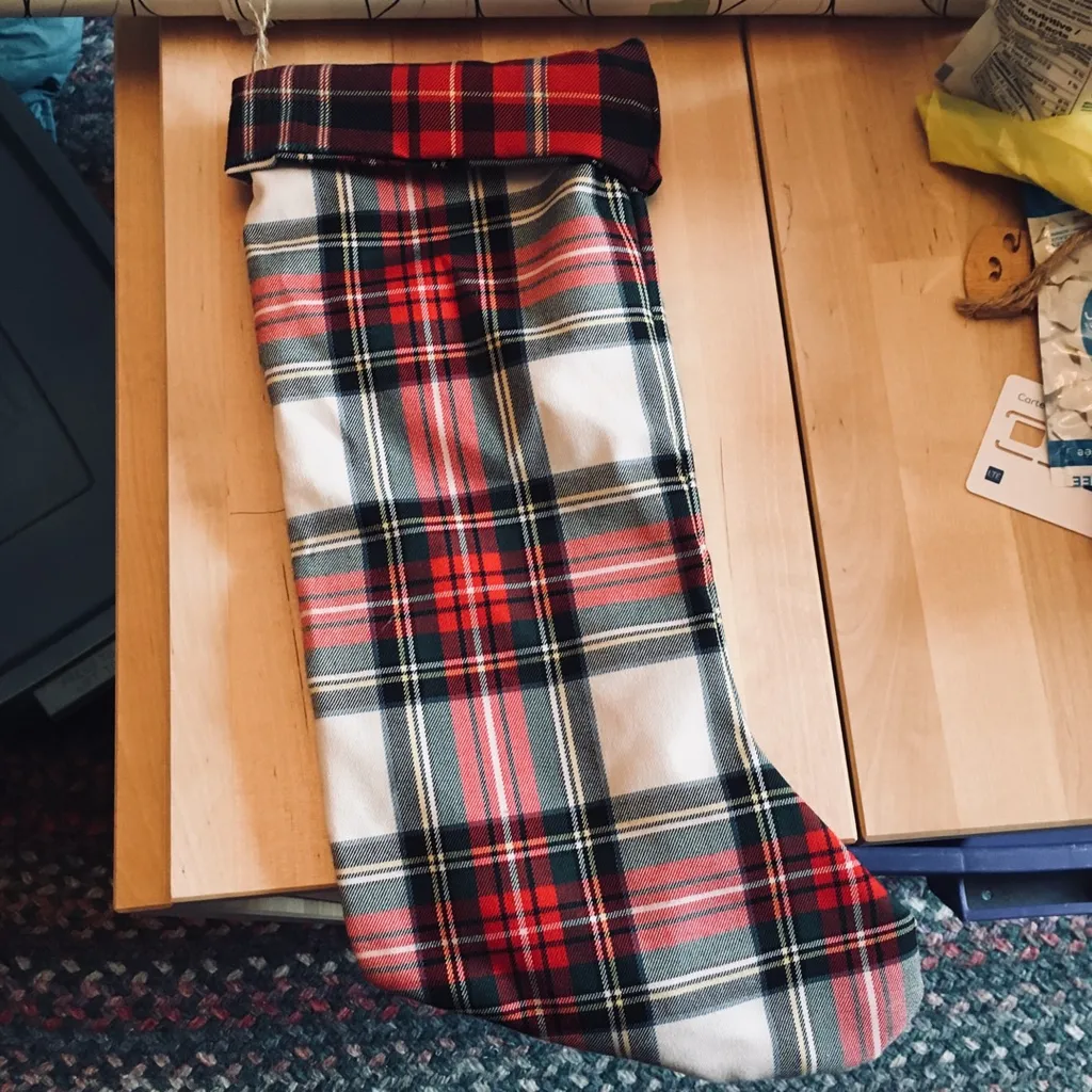 Plaid Stocking photo 1