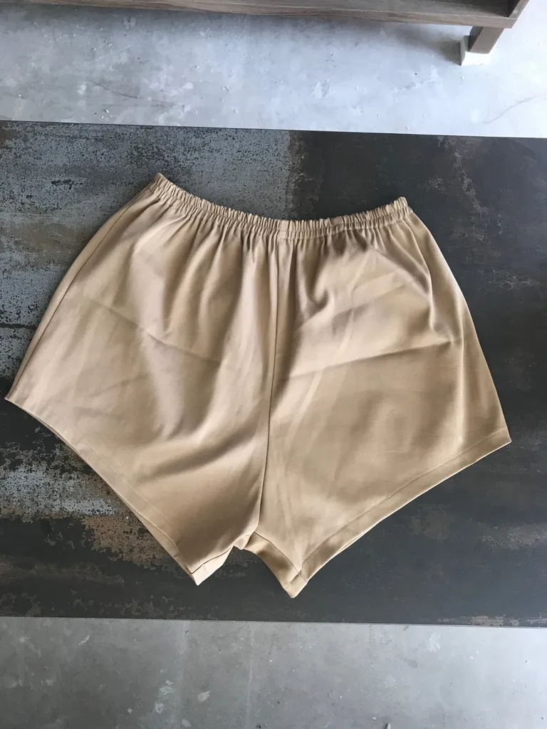 Parachute/balloon? High Waisted Gold-ish Shorts - Medium maybe photo 1