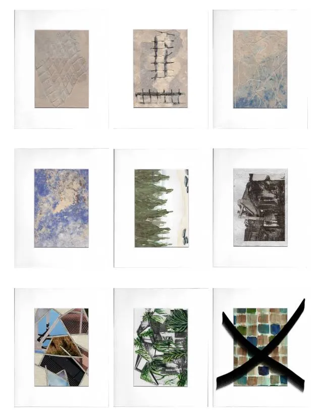 Original Artwork With White Mat 8x10 photo 1