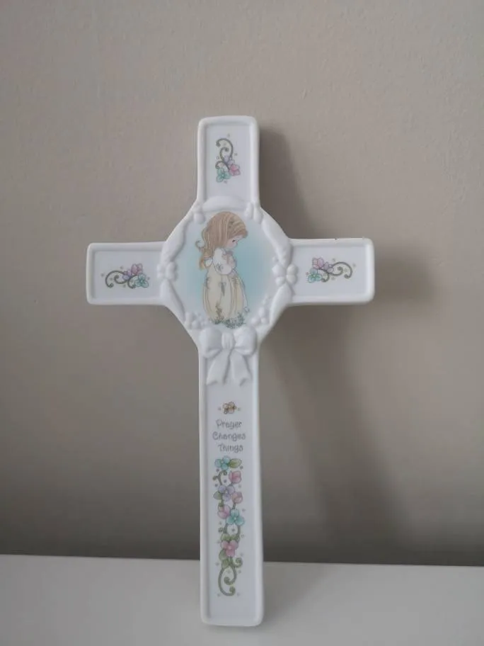 Precious Moments - Ceramic Cross photo 1