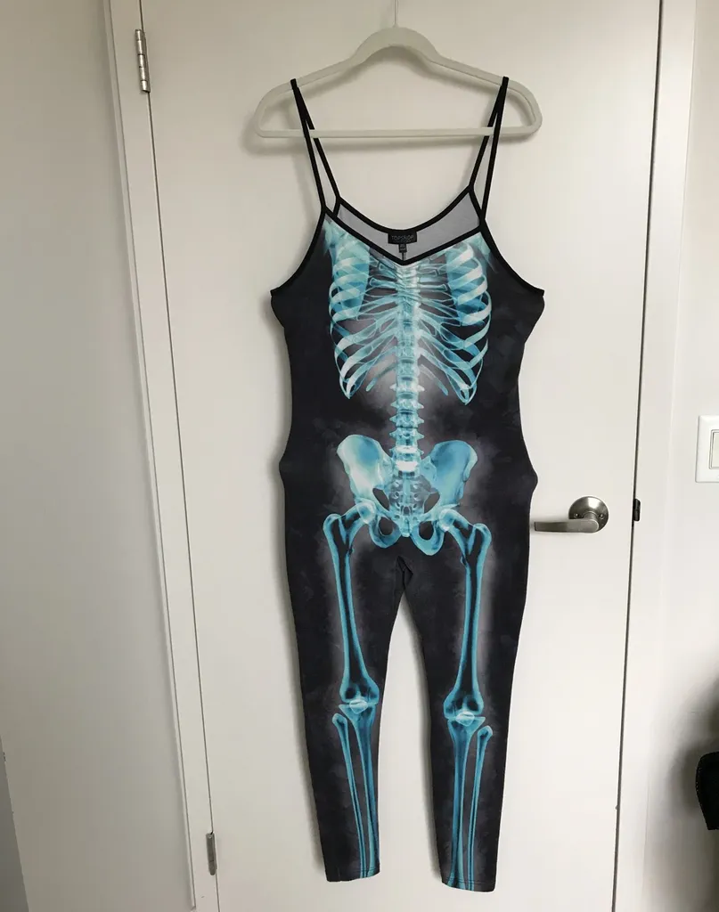 TOPSHOP Skeleton Onesie photo 1