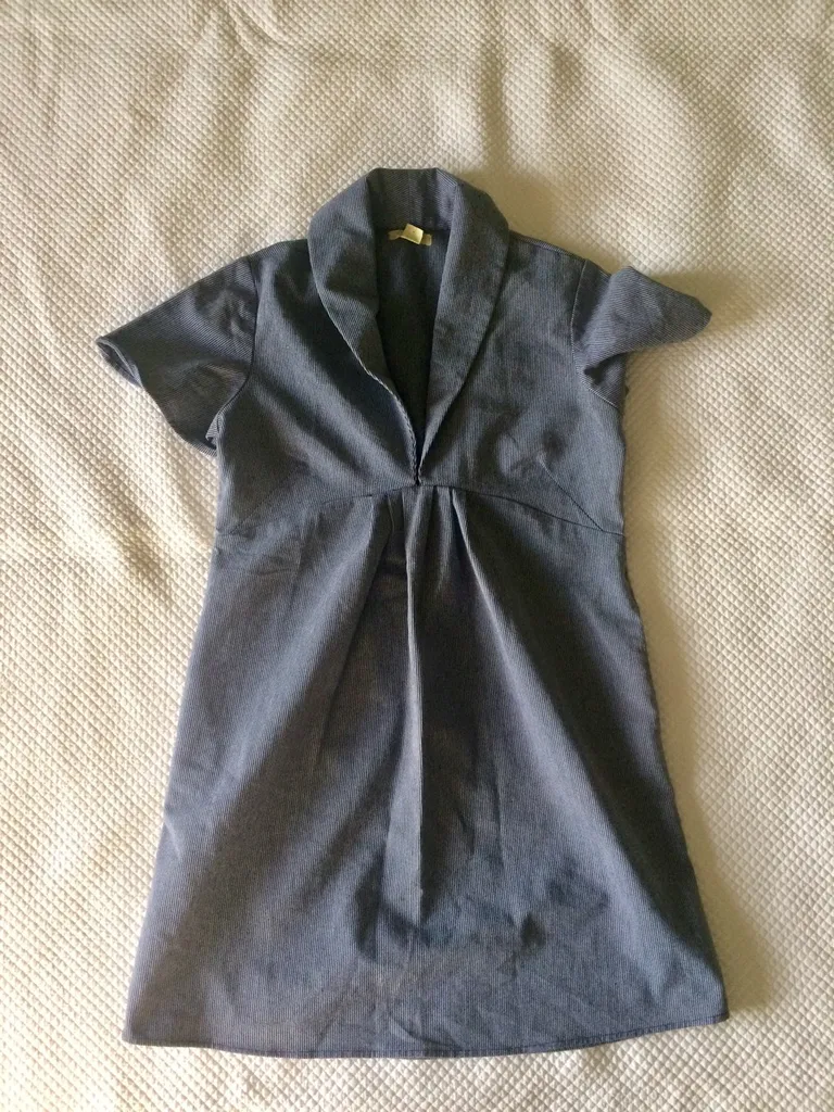 Hawks Small Seersucker Striped Dress photo 1