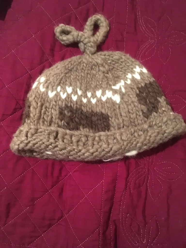 Hat Toque Chunky Wool - West Coast Indigenous Wool Hat photo 1