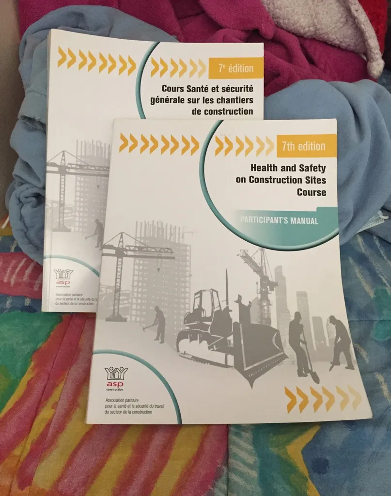 2 Books Of Health And Safety On Construction Sites Course photo 1