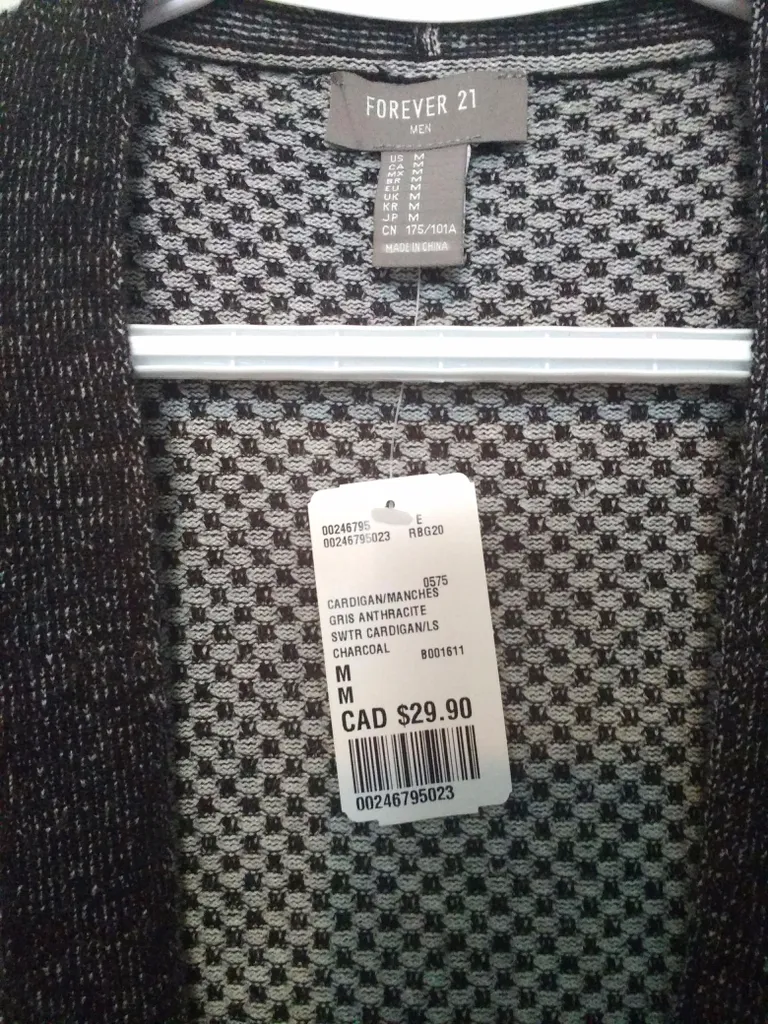 Men's New With Tags Cardigan photo 1