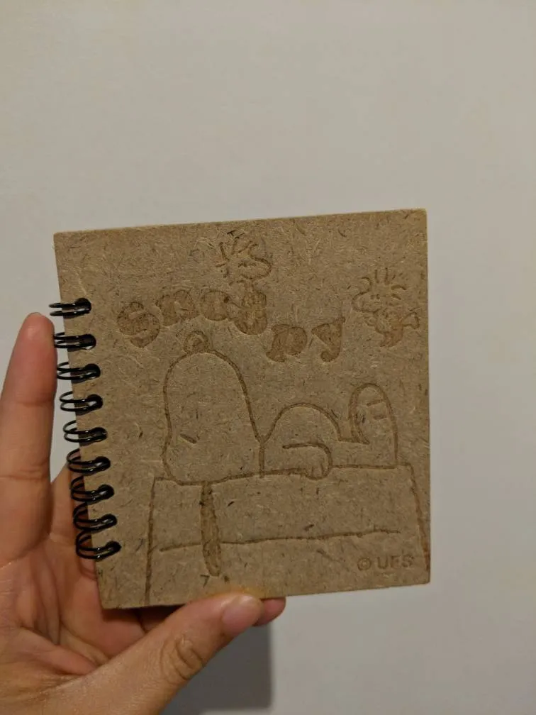 Snoopy Spiral Notebook photo 1