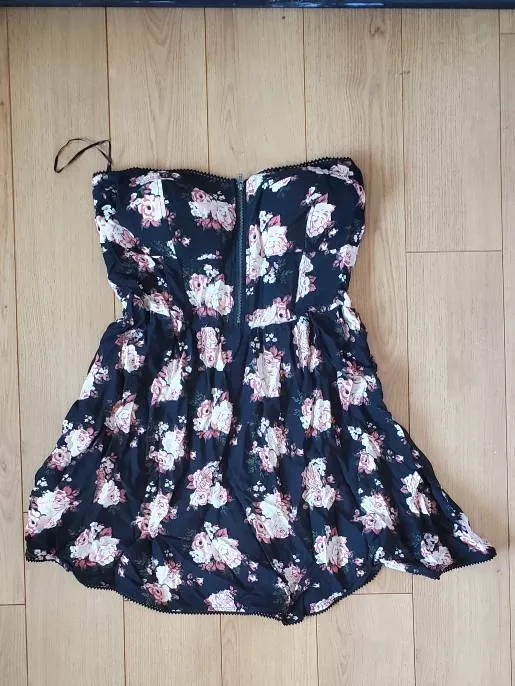 Strapless Flower Dress photo 1