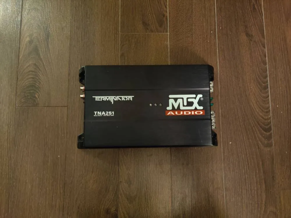 MTX Terminator 250 Watt Mono Block Sub Amp. photo 1