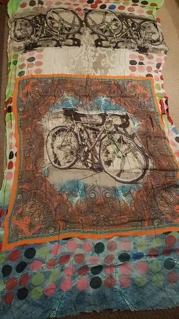 Polka Dot Bike Scarf photo 1