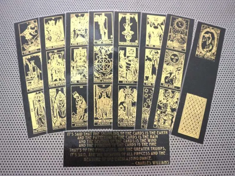 Tarot bookmark set photo 1