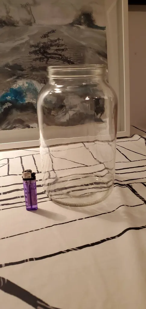 ♻️Large Glass Jar photo 1