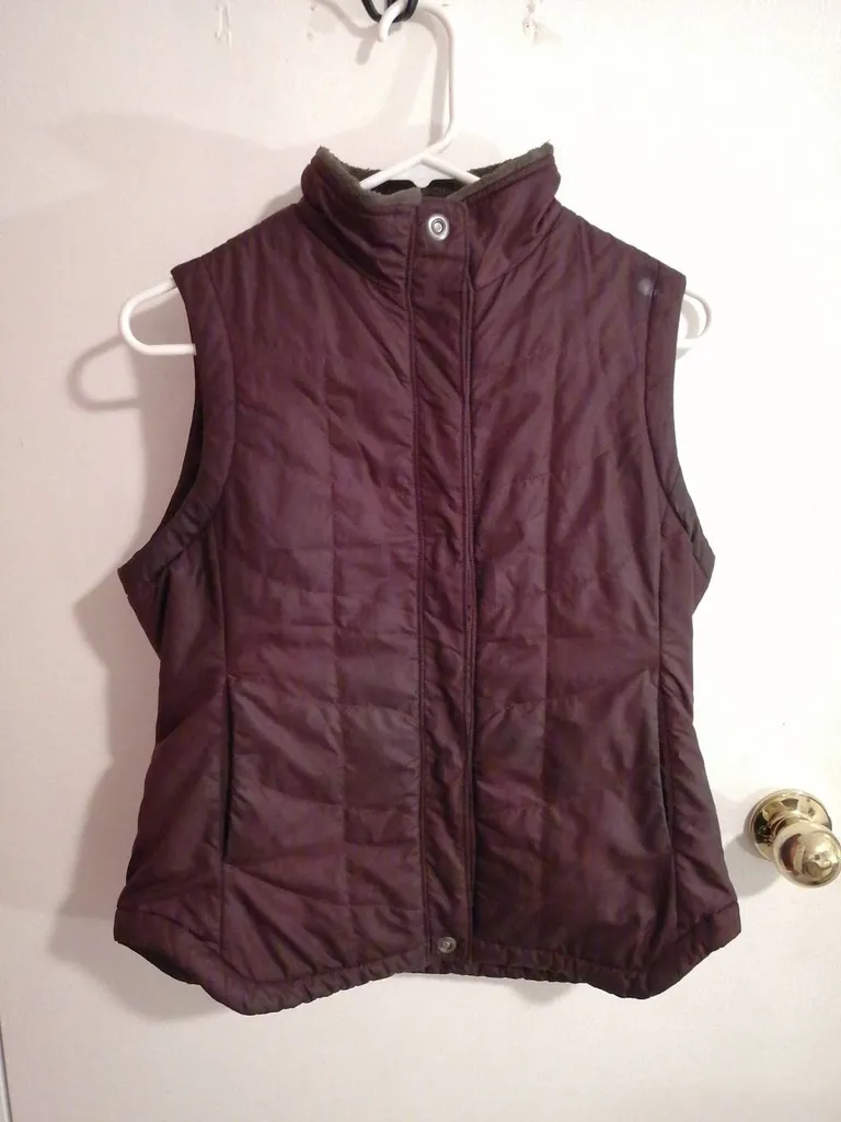 Burgundy REI Vest - Womens S photo 1