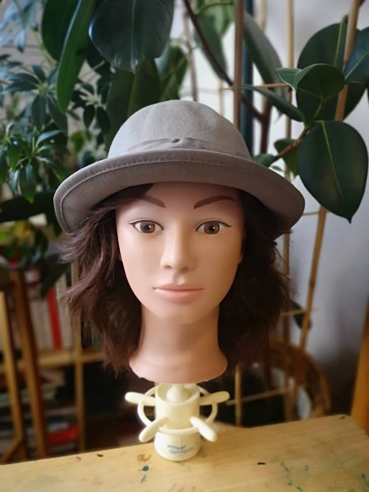 H&M | Grey Bowler Hat | Size Large/58 photo 1