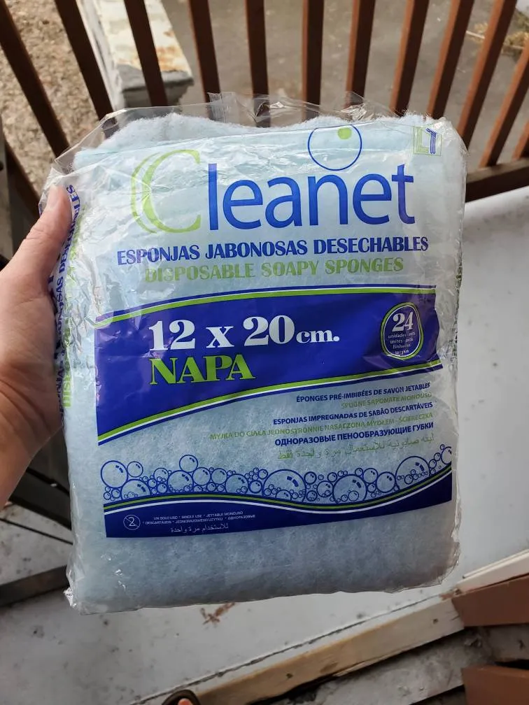 💖FREE Disposable Soapy Sponges photo 1