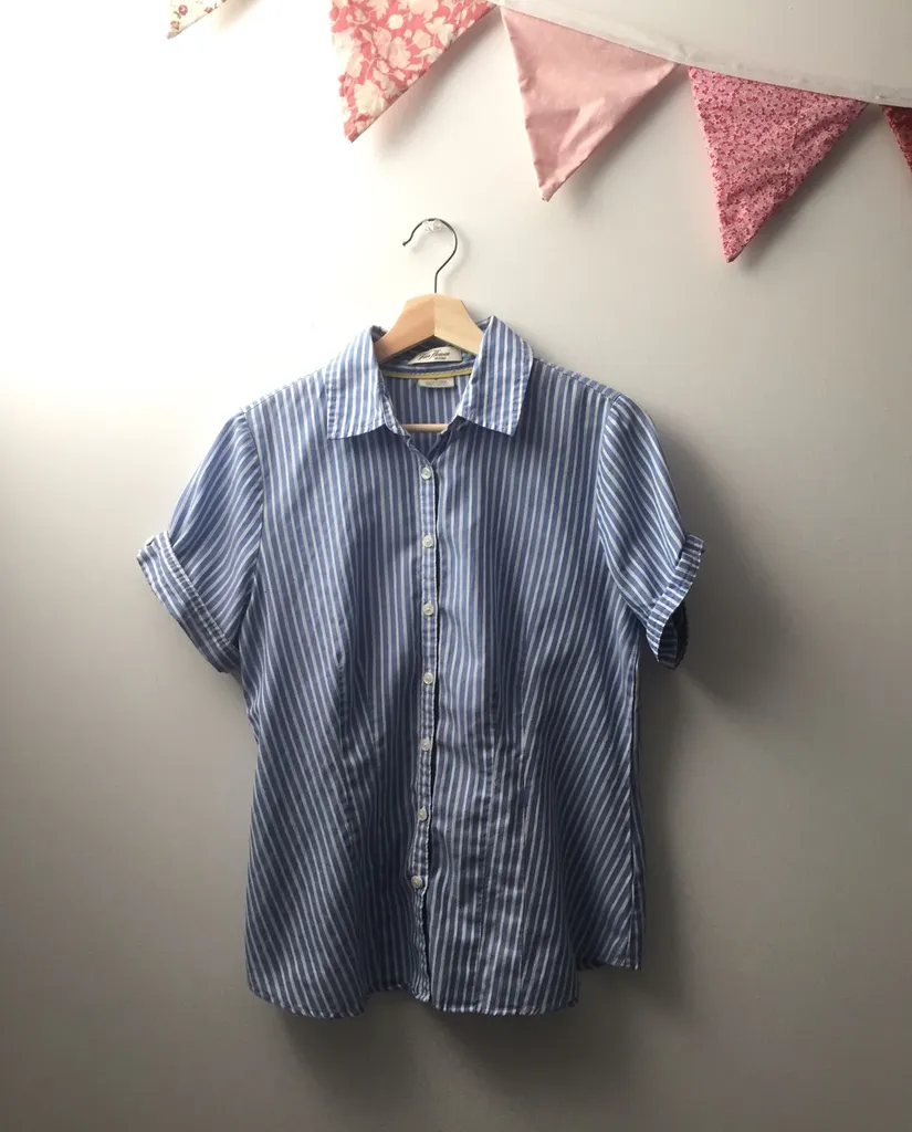 Cutest Striped Blouse!! photo 1