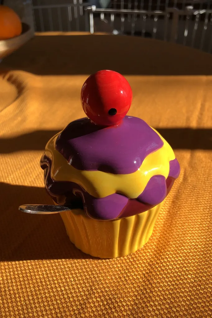 Porcelain Sugar Bowl photo 1