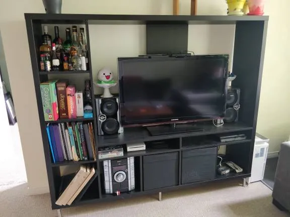 Ikea Lappland Tv Storage Unit: I Want To Trade This For A Whi... photo 1