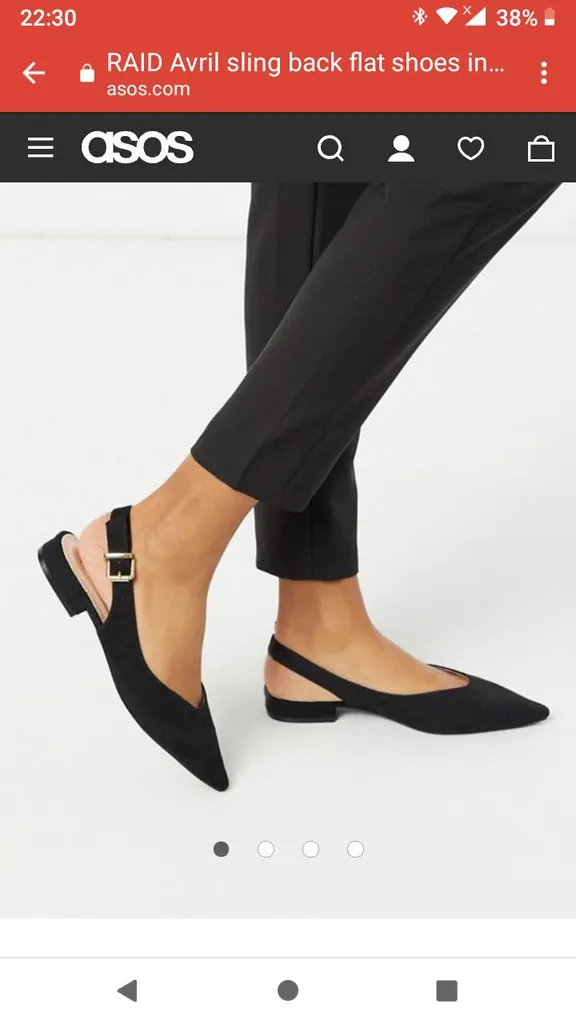 ASOS Sling Back Flat Shoes photo 1