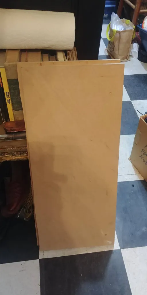 2x Particle Board Shelves photo 1