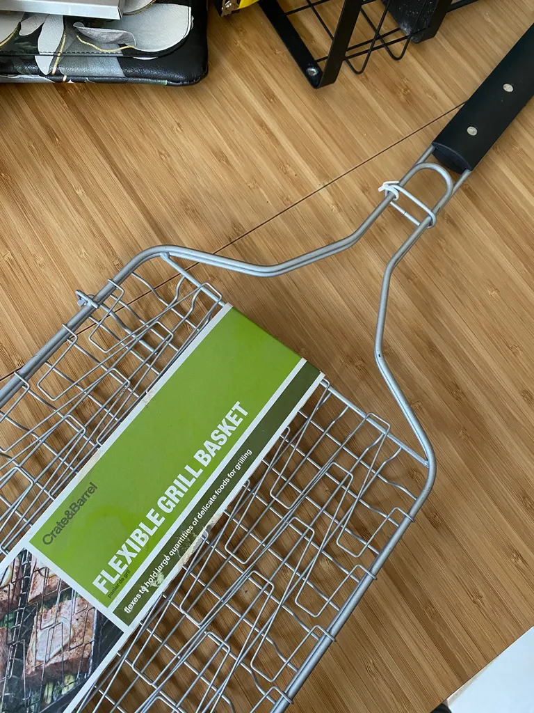 Crate & Barrel Flexible Grill Basket photo 1