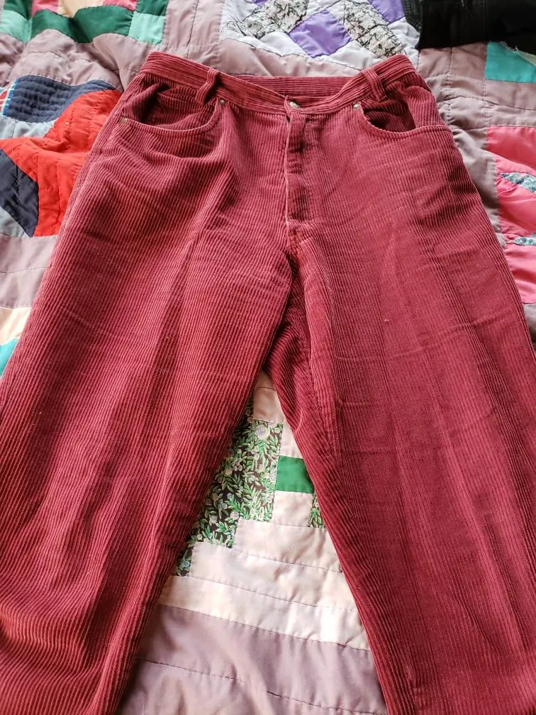 Vintage Northern Reflections High Rise Corduroy Pants photo 1