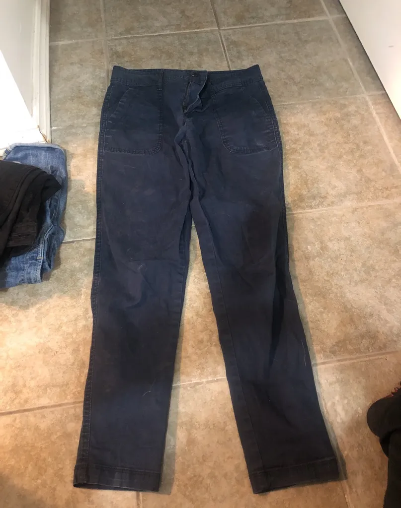 Blue Cargo Pants photo 1