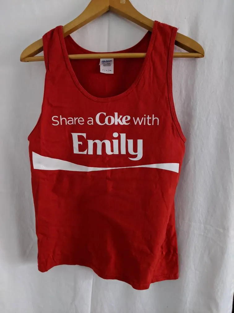 Coca Cola Tank Top Red - Size S photo 1