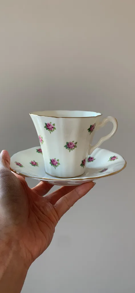 Bone China Adderley Teacup & Saucer Set photo 1