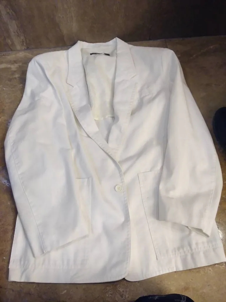 White Cotton* Suit photo 1