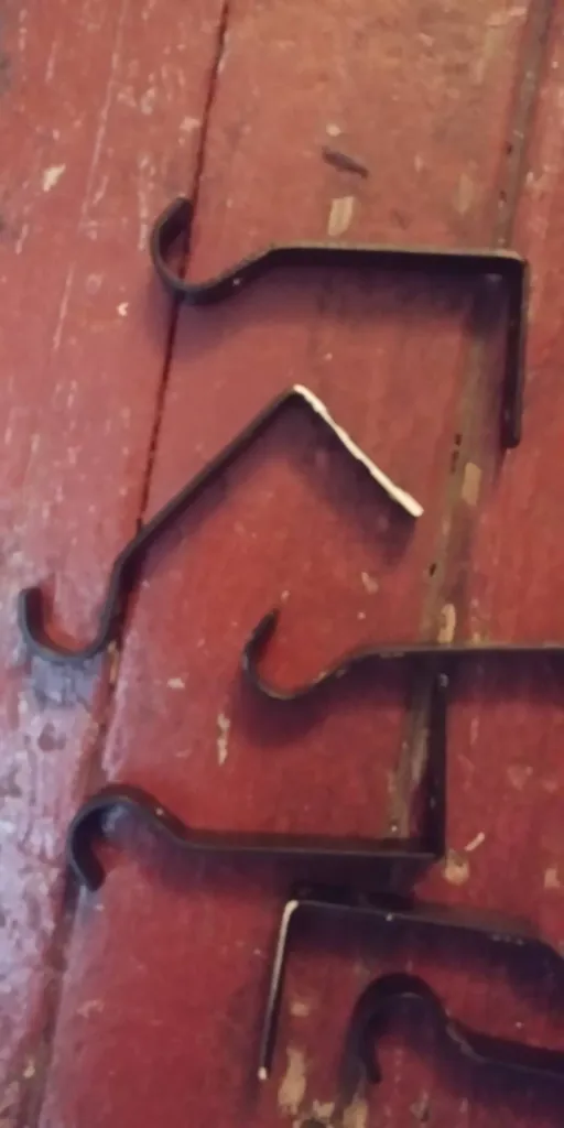 Ikea Black Metal Curtain Rod Holders photo 1