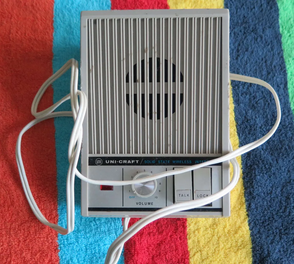 1970s VINTAGE Uni-Craft electrical Intercom X 2 NYT photo 1