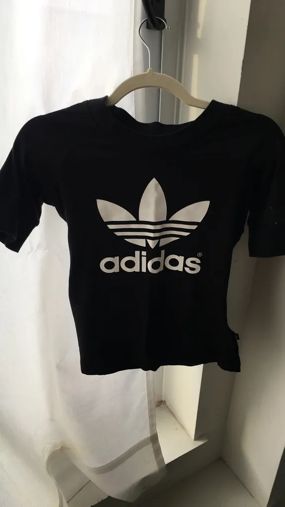 Black Adidas Shirt Sz S photo 1