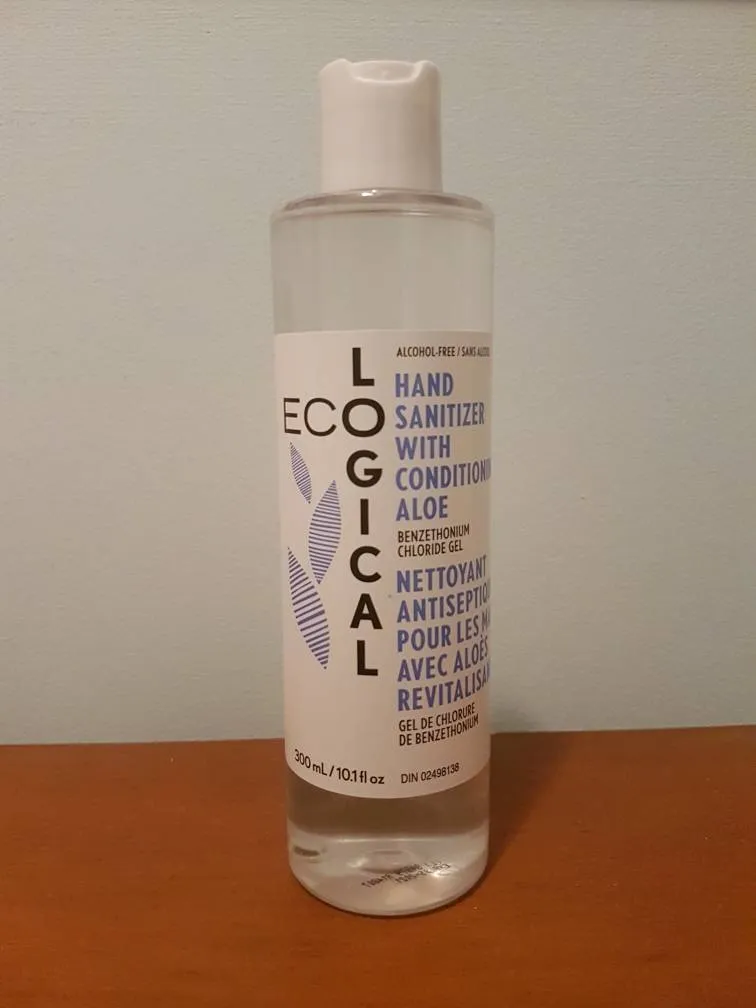 Won't Blow Up In Your Car-Alcohol-free hand sanitizer ECOLogi... photo 1