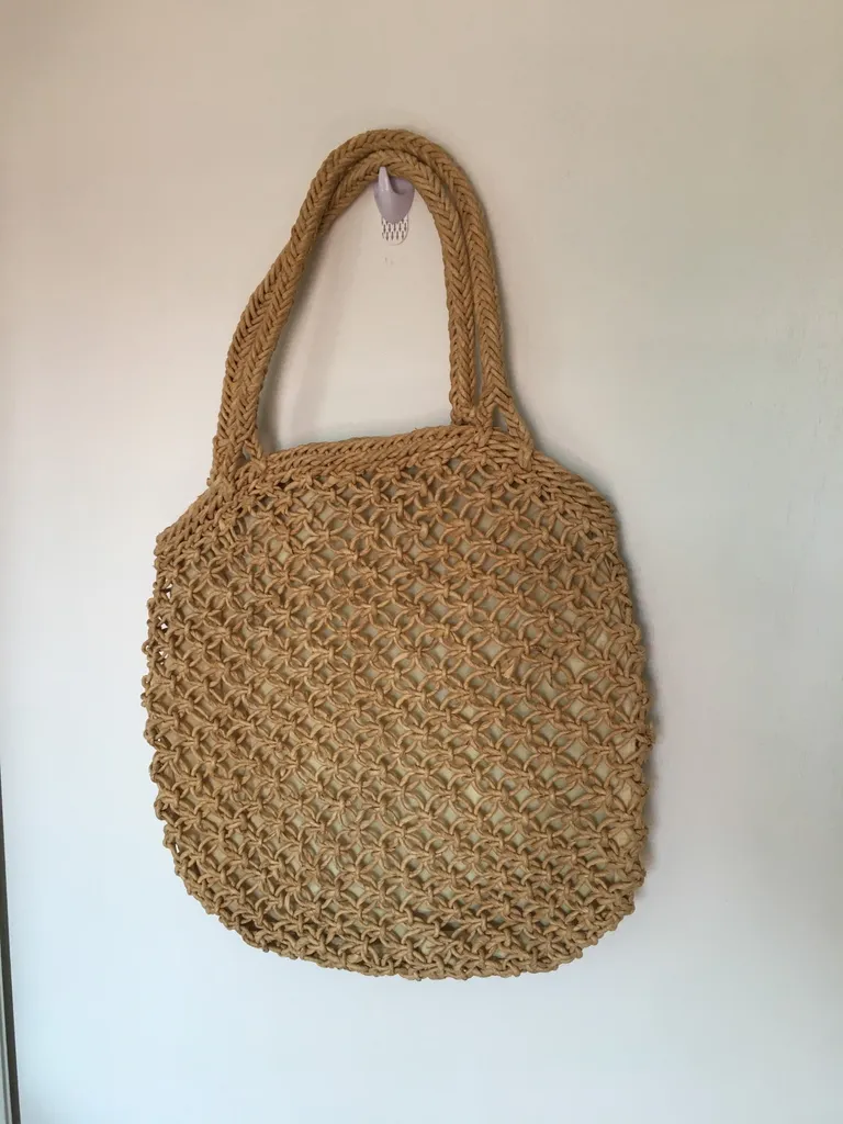 Cute Boho Style Vintage Woven Handbag photo 1