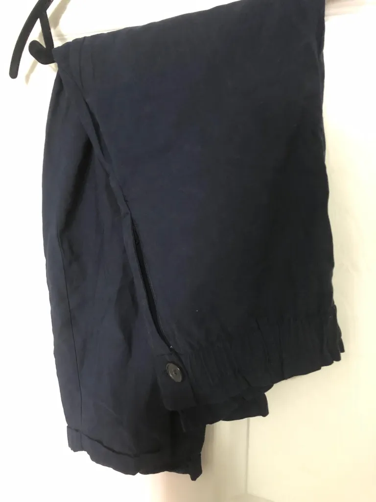 Zara Navy Dress Pants Size Small photo 1