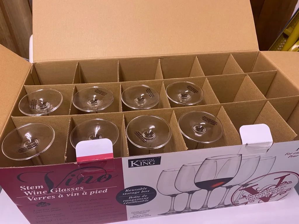 5 New Wine Glasses photo 1