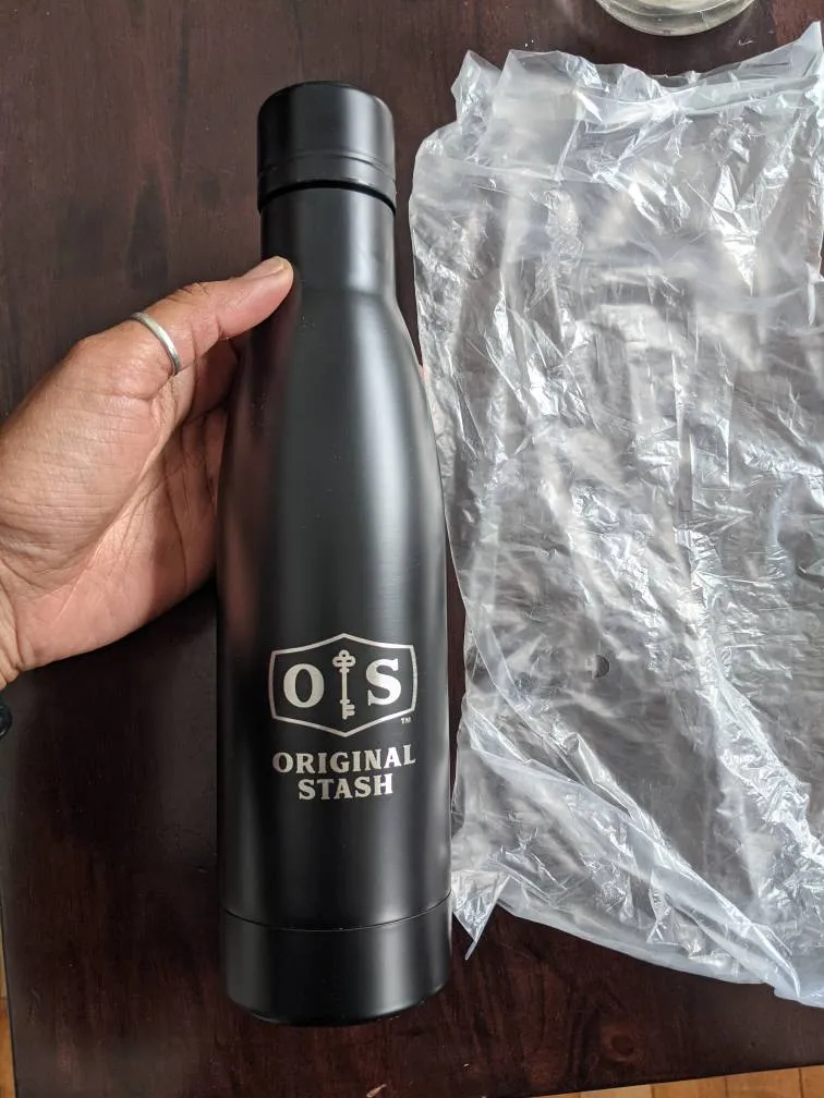O.S. Stainless Steel Water Bottle - BNIP photo 1