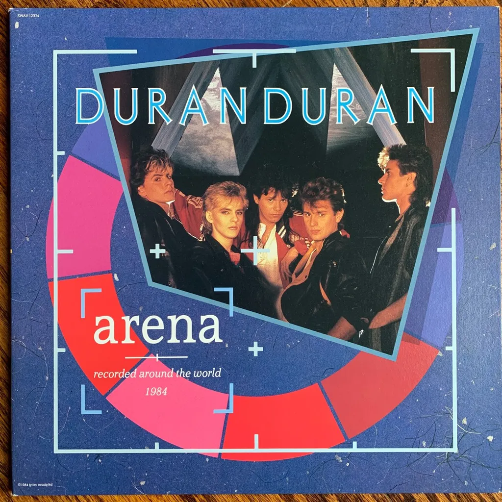 Duran Duran - Arena Vinyl Record (1984) photo 1