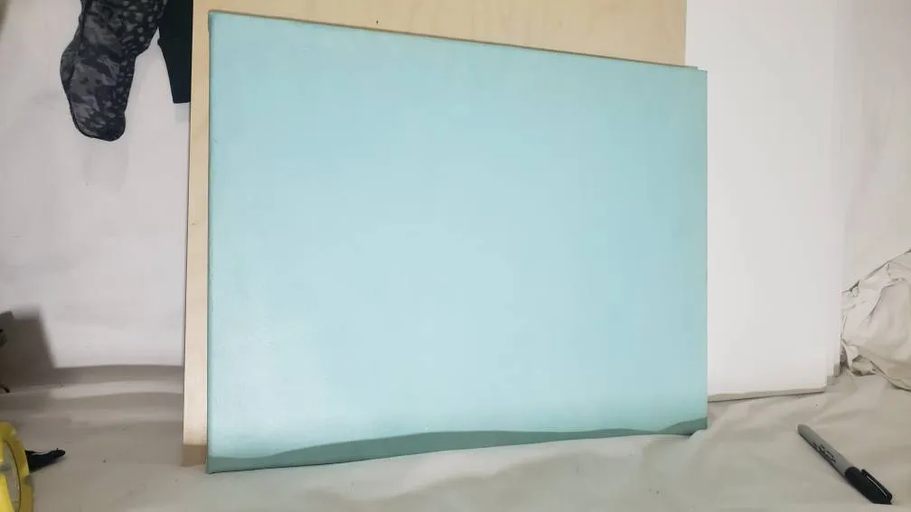 14x18 Canvas With Oil Paint On It photo 1