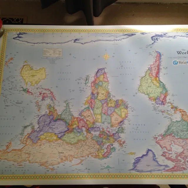 Upside Down Map ! photo 1