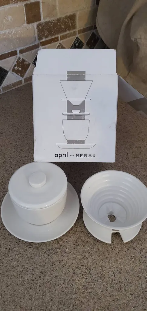 Ceramic - Manual Coffee Brewing Kit - bnib photo 1