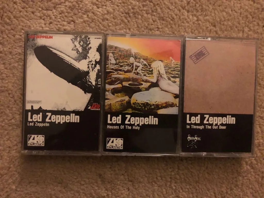 Led Zeppelin Cassette Bundle photo 1