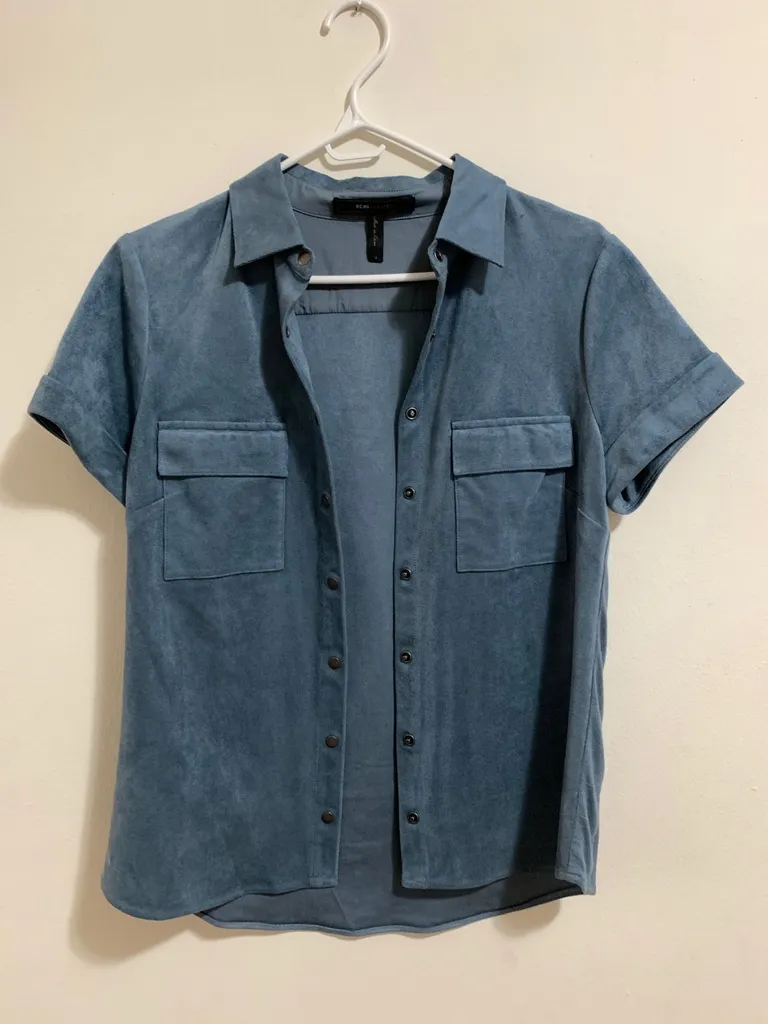 BCBG Button Up Shirt Size s photo 1